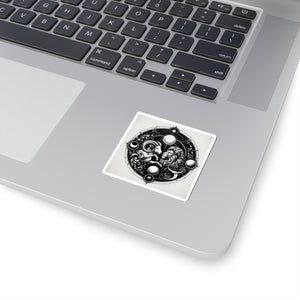 Astrological Lion Ram Sticker