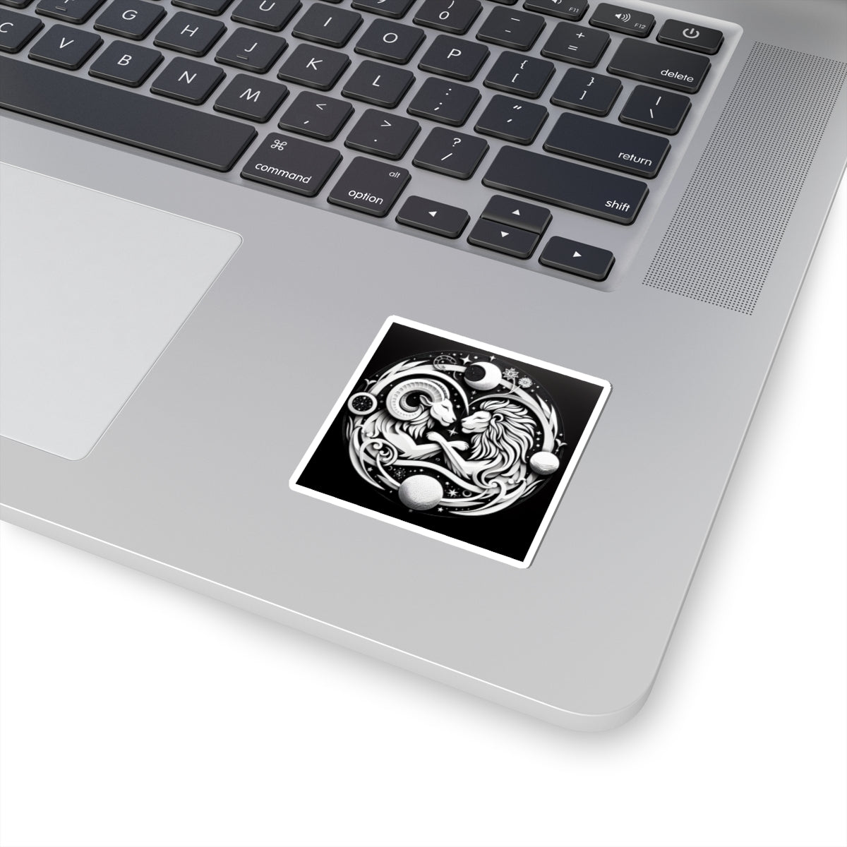 Celestial Lion and Ram Sticker