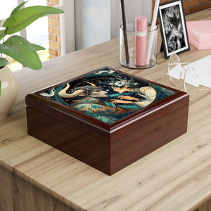 Celestial Taurus Enchanted Jewelry Box