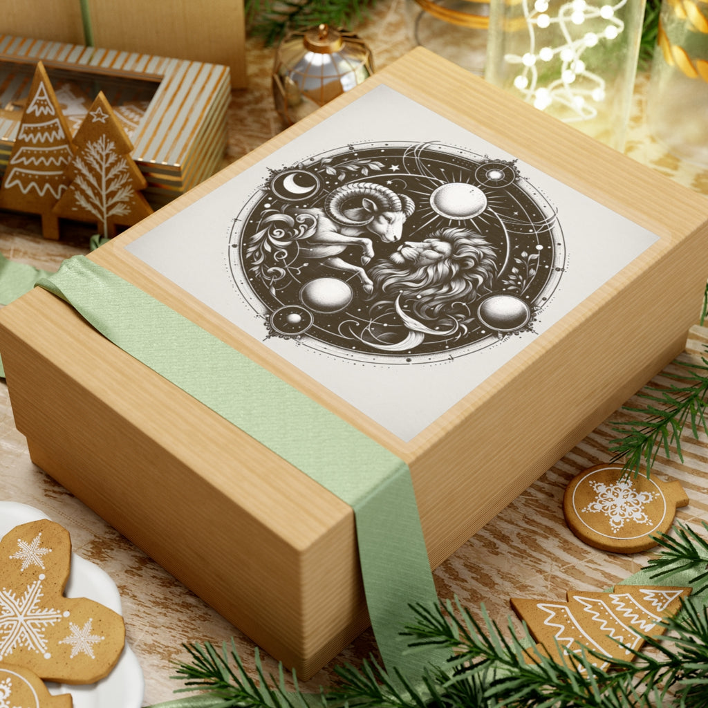 Astrological Lion Ram Sticker