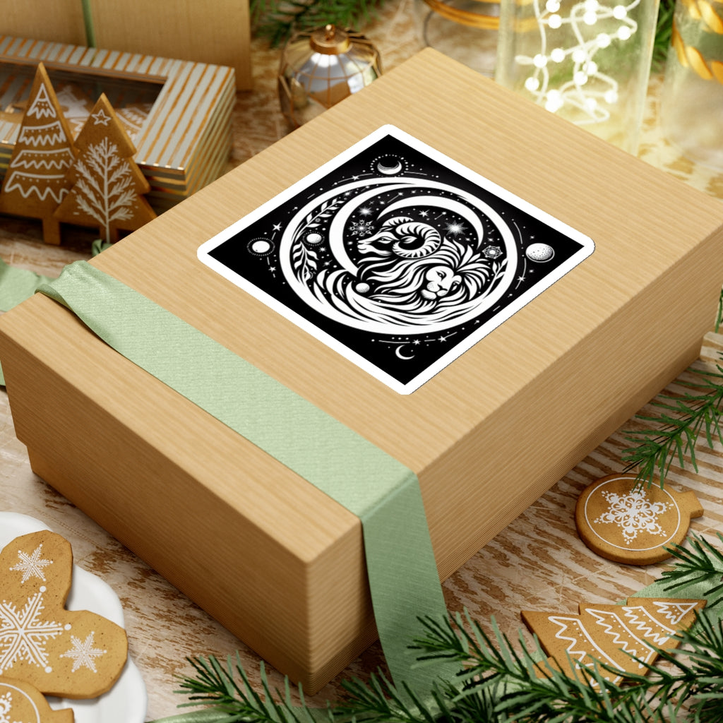 Celestial Lion Zodiac Sticker