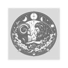 Load image into Gallery viewer, Astrological Ram and Lion Sticker
