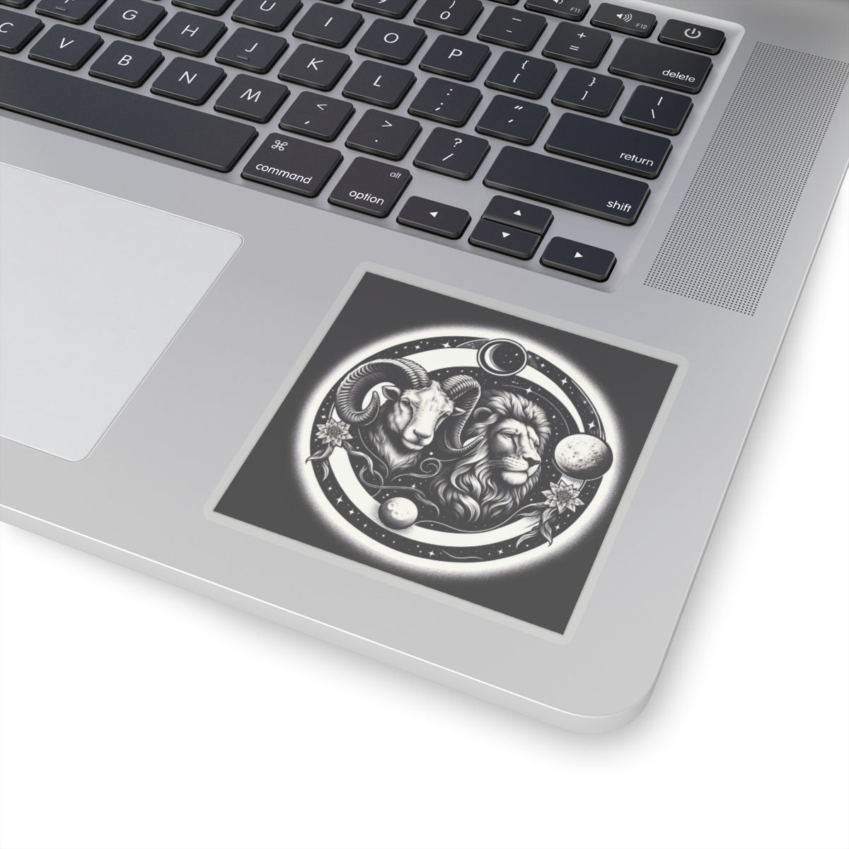 Celestial Lion and Ram Sticker