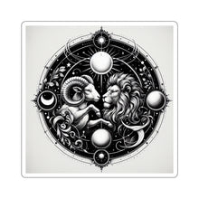 Load image into Gallery viewer, Astrological Lion Ram Sticker
