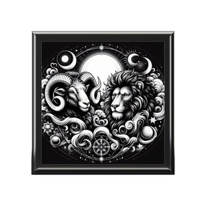 Celestial Zodiac Themed Jewelry Box