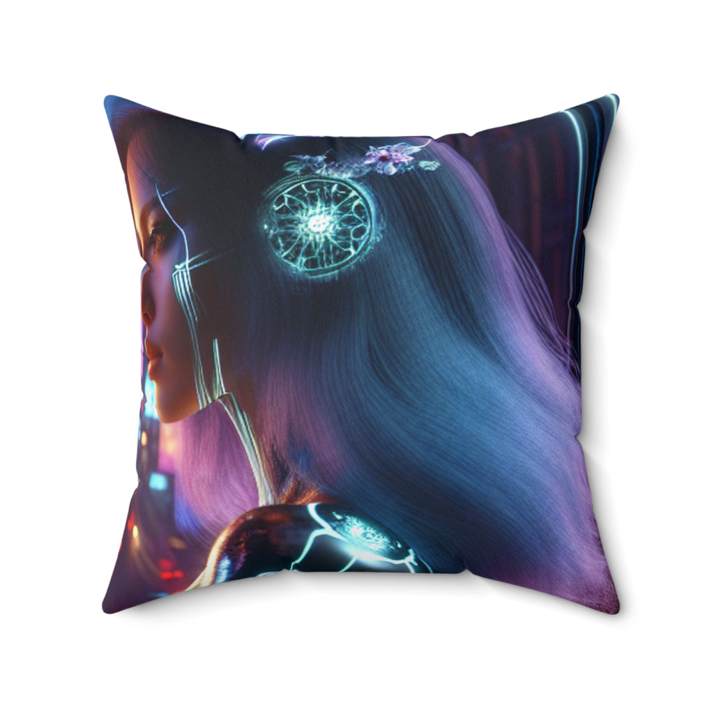 Lorenzo Bellucci - Polyester Square Pillow
