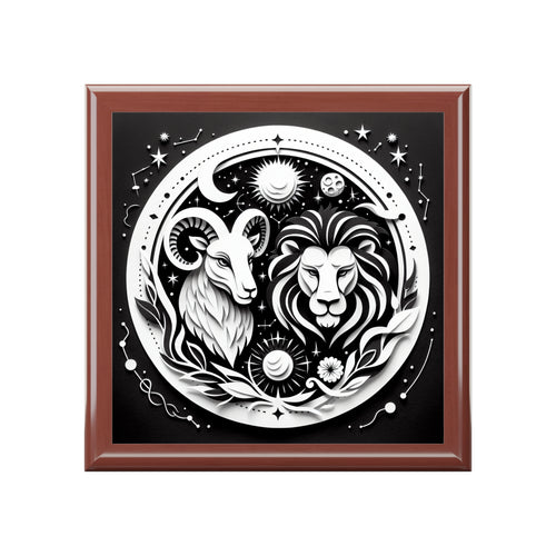 Celestial Zodiac Themed Jewelry Box
