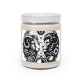 Cosmic Balance Aromatherapy Soy Candle - 9 oz Zodiac Essence with Celestial Lion and Ram Design