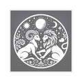 Celestial Lion and Ram Sticker