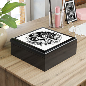 Celestial Zodiac Themed Jewelry Box
