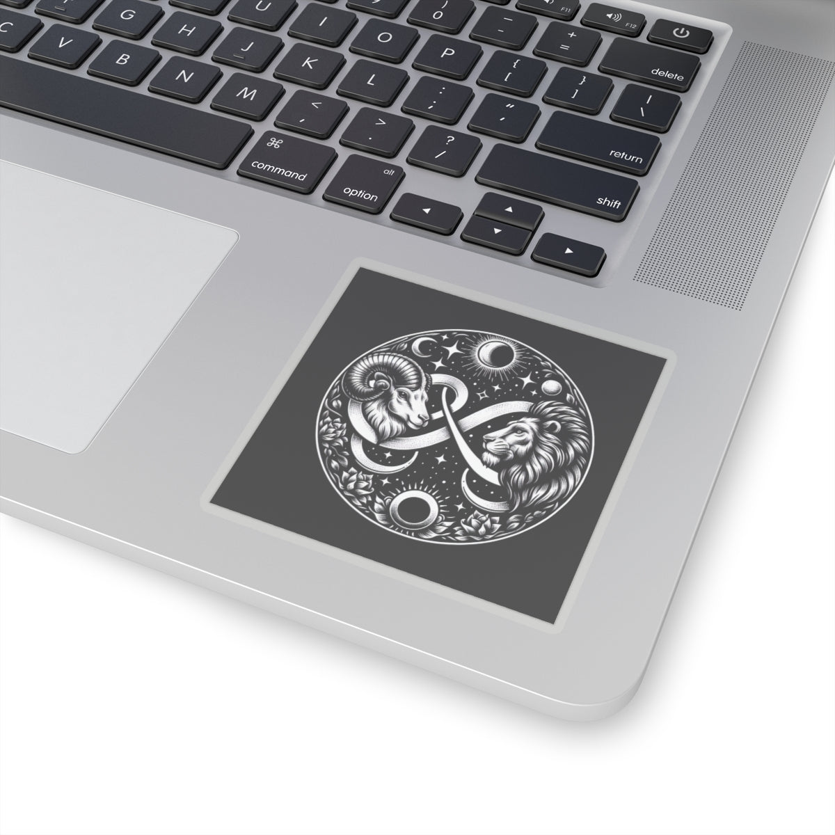 Celestial Lion and Ram Sticker