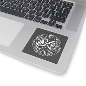 Celestial Lion and Ram Sticker
