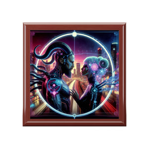 Cyber Love Illuminated Jewelry Box