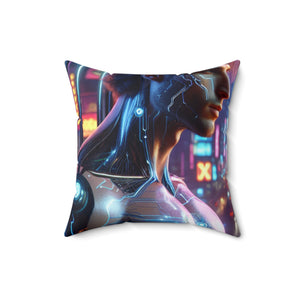 Lorenzo Bellucci - Polyester Square Pillow