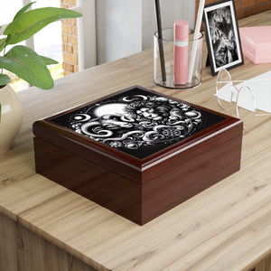 Celestial Zodiac Themed Jewelry Box