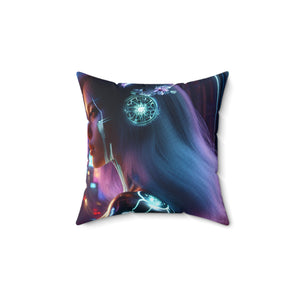 Lorenzo Bellucci - Polyester Square Pillow