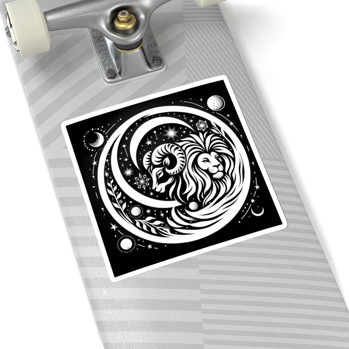 Celestial Lion Zodiac Sticker