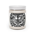 Celestial Harmony Aries & Leo Zodiac Soy Candle - 9 oz Mystic Essence Series