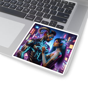 Cyber Love Neon Sticker