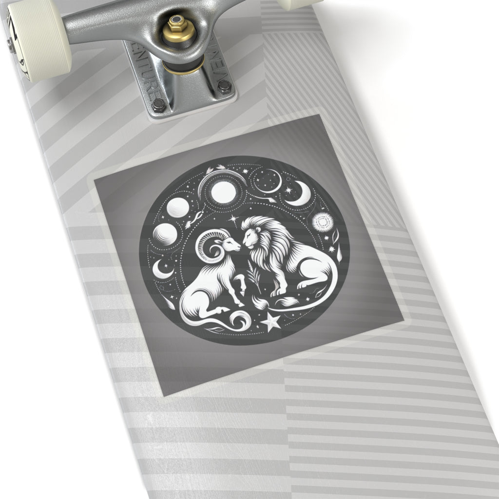 Astrological Lion Ram Sticker
