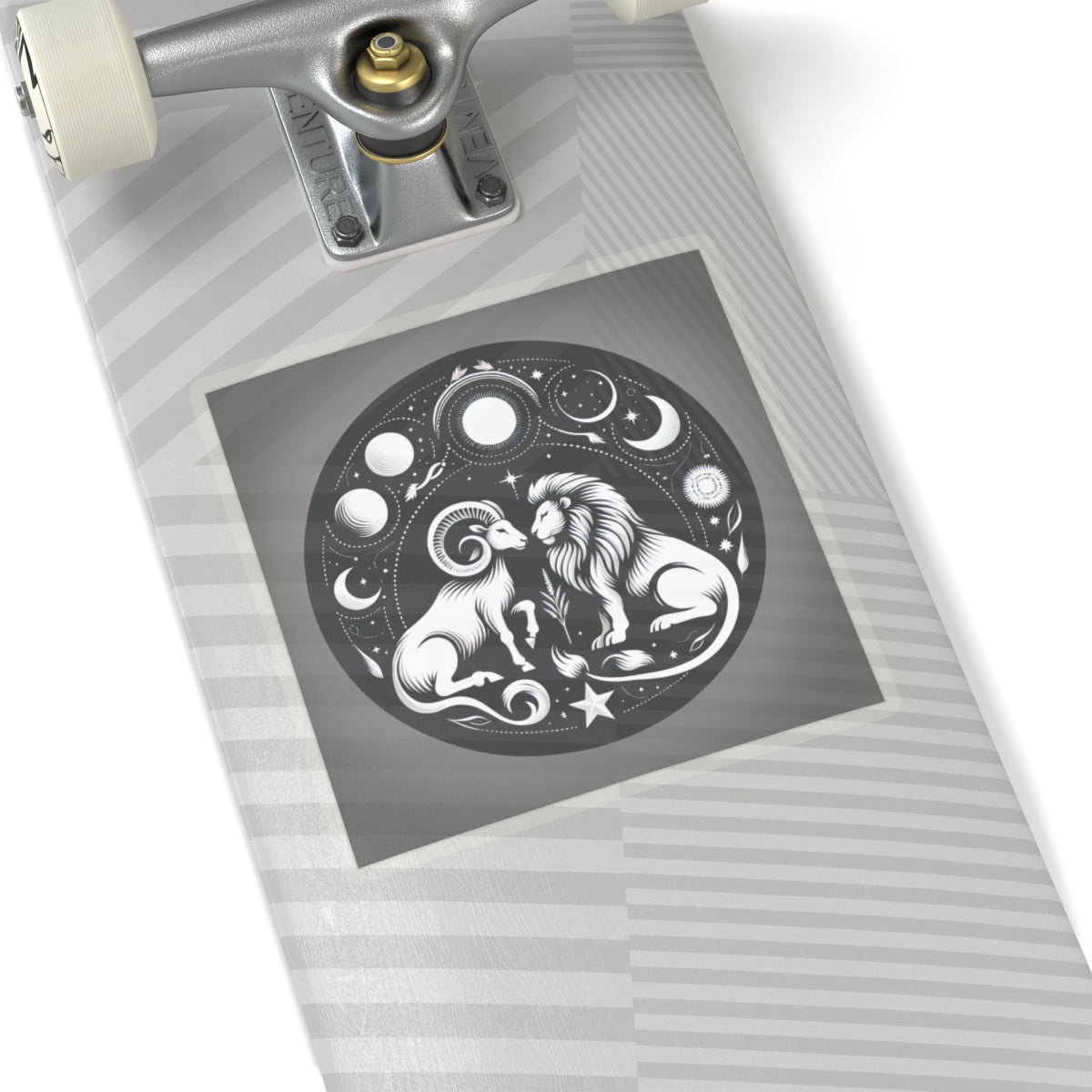Astrological Lion Ram Sticker