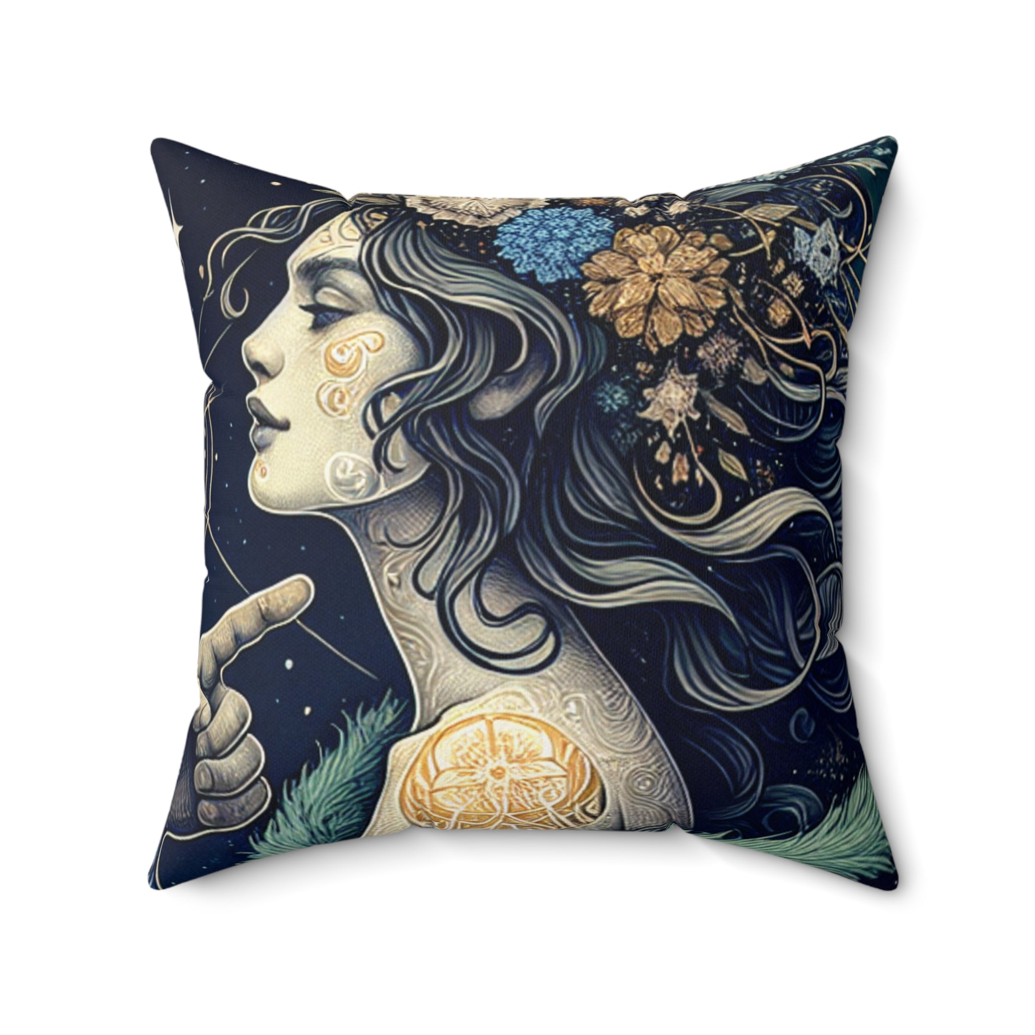 Seraphina Donatelli - Polyester Square Pillow