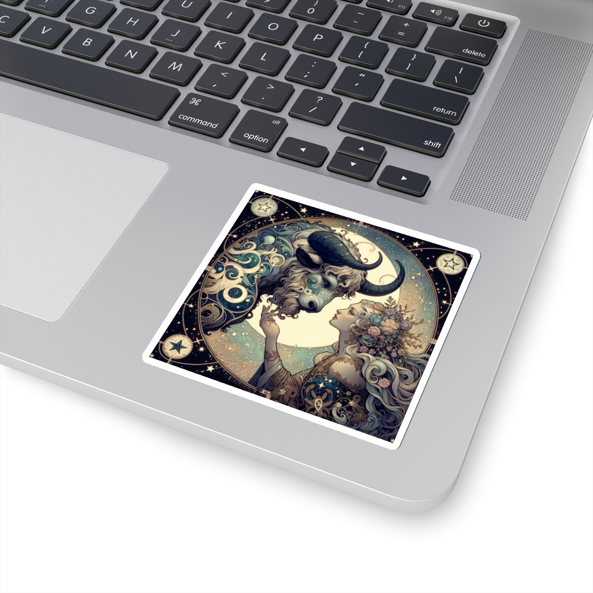 Celestial Bull and Maiden Sticker