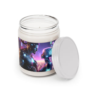 Cyber Love Blossom - Neon Nights Scented Soy Candle, 9 oz