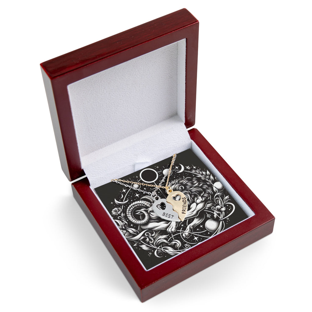 Zodiac-Inspired Cosmic Love Necklace