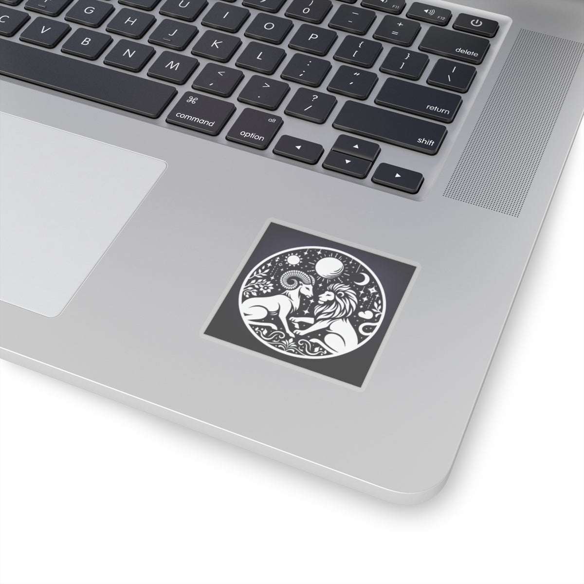 Celestial Lion and Ram Sticker