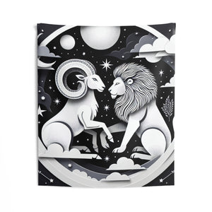 Aries and Leo- Tapestry