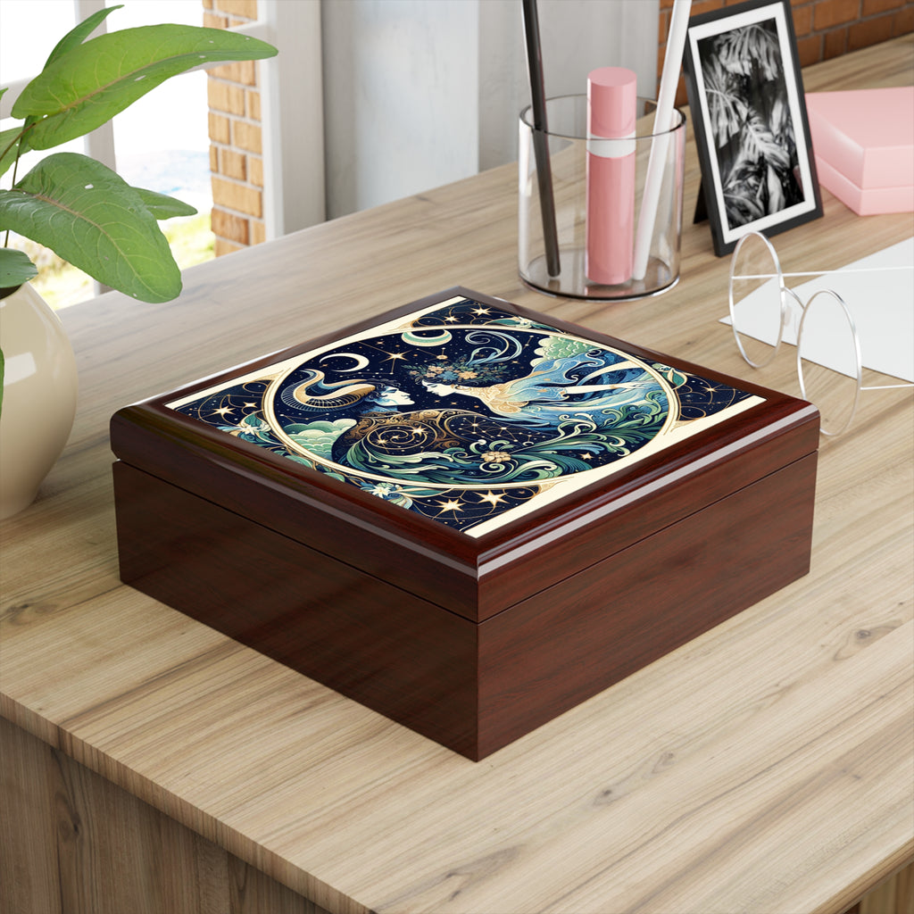 Celestial Lovers Jewelry Box