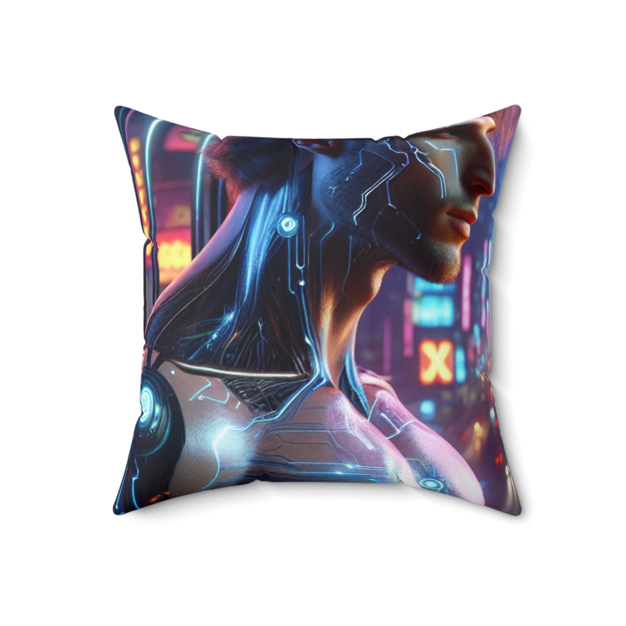 Lorenzo Bellucci - Polyester Square Pillow