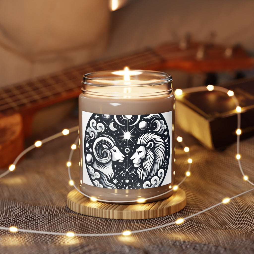 Celestial Harmony Aromatherapy Soy Candle - 9 oz Zodiac Essence Series