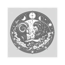 Load image into Gallery viewer, Astrological Ram and Lion Sticker
