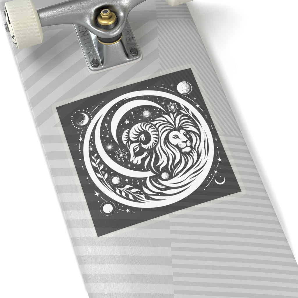 Celestial Lion Zodiac Sticker
