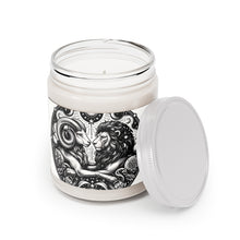 Load image into Gallery viewer, Cosmic Harmony Aries &amp; Leo Zodiac Scented Soy Candle, 9 oz
