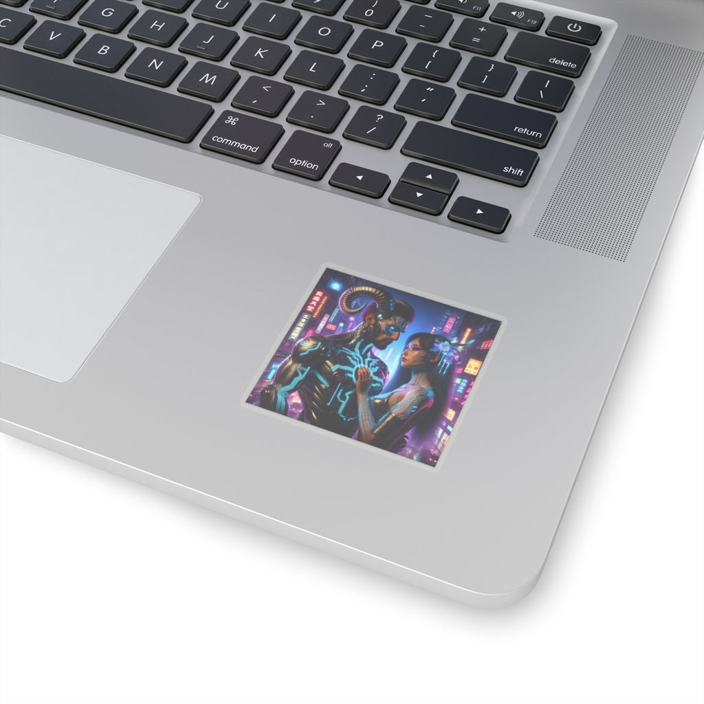 Cyber Love Neon Sticker