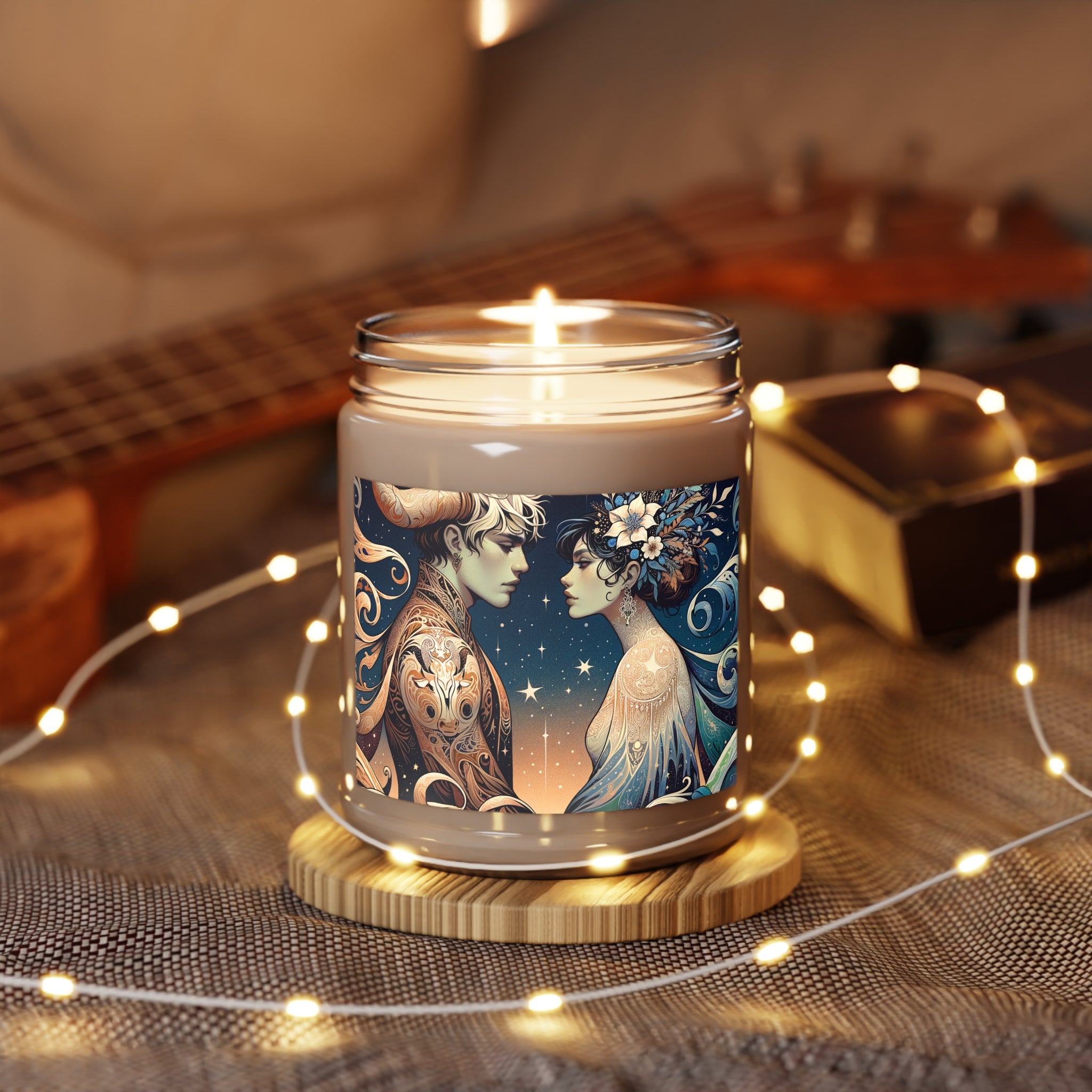 Starry Embrace Aromatics - Celestial Whispers Soy Candle, 9 oz.