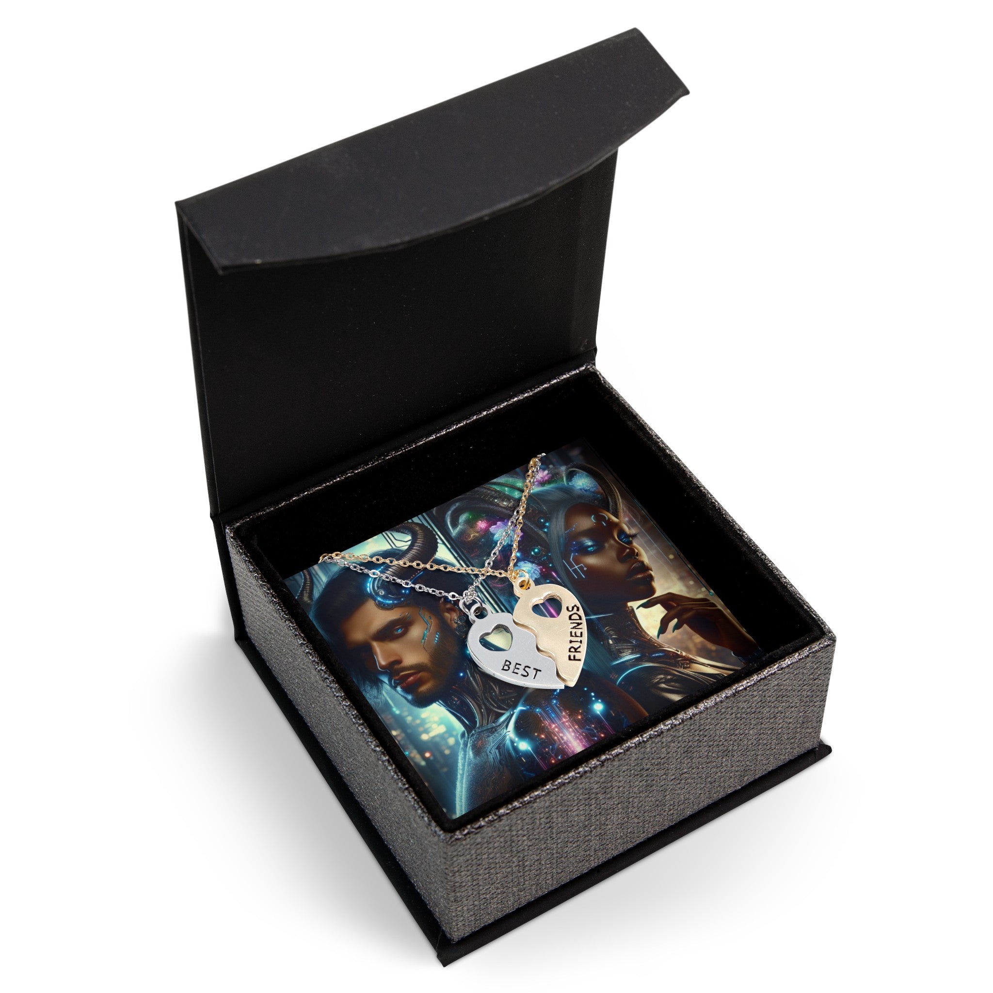 Futuristic Love Bond Necklace