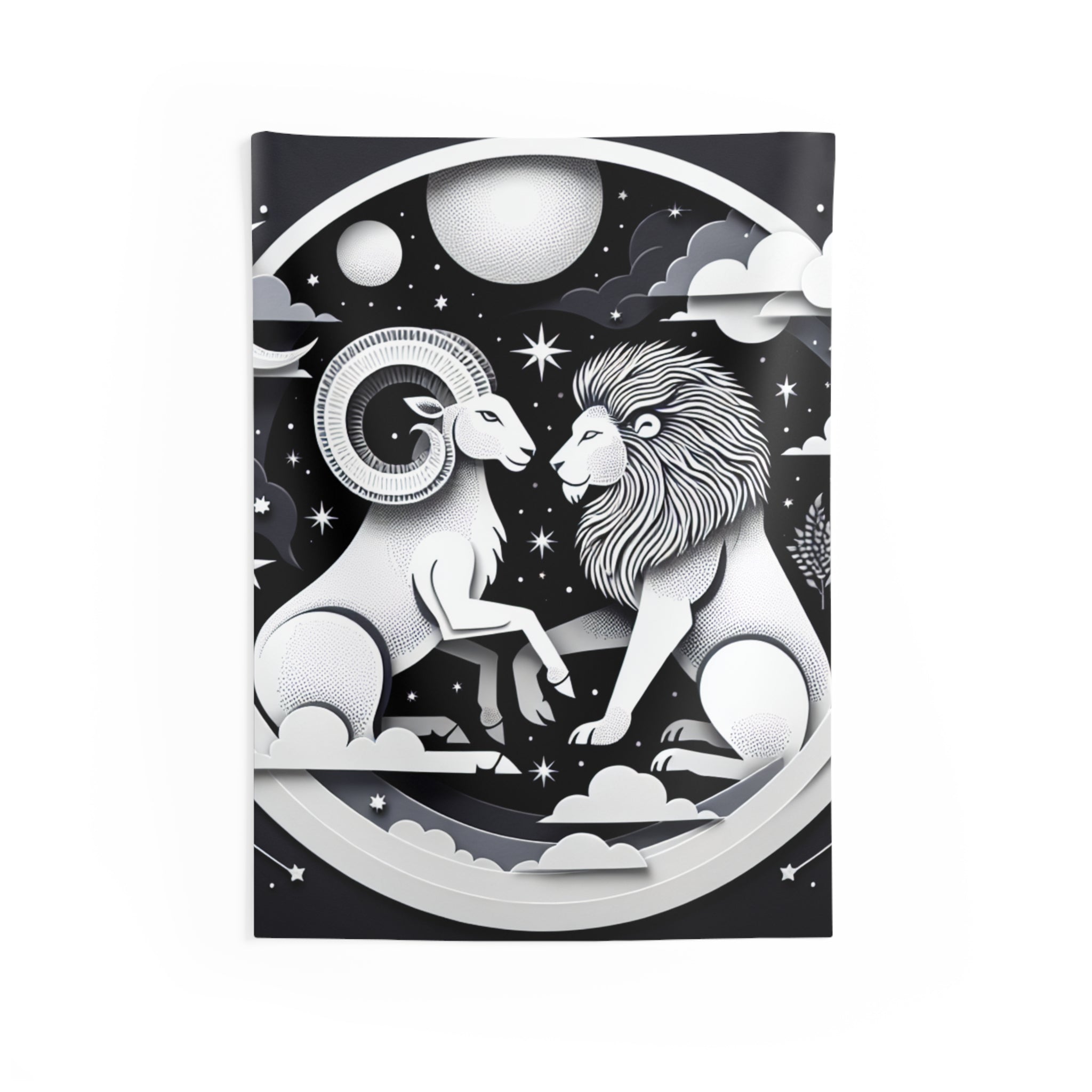 Aries and Leo- Tapestry