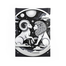 Load image into Gallery viewer, Aries and Leo- Tapestry
