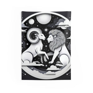 Aries and Leo- Tapestry