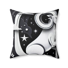 Load image into Gallery viewer, Aries and Leo - Polyester Square Pillow
