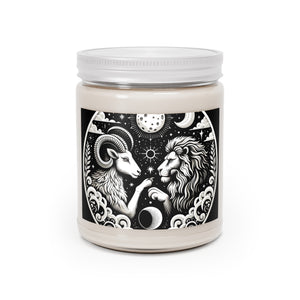 Celestial Harmony Aries & Leo Scented Soy Candle, 9 oz