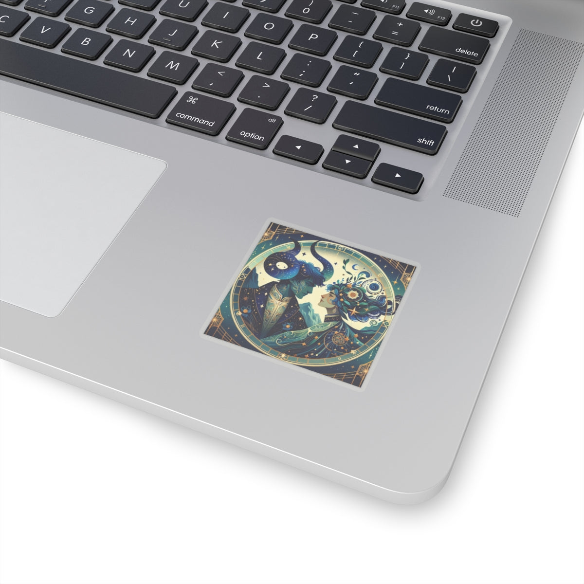 Celestial Zodiac Embrace Sticker