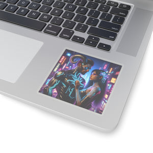 Cyber Love Neon Sticker