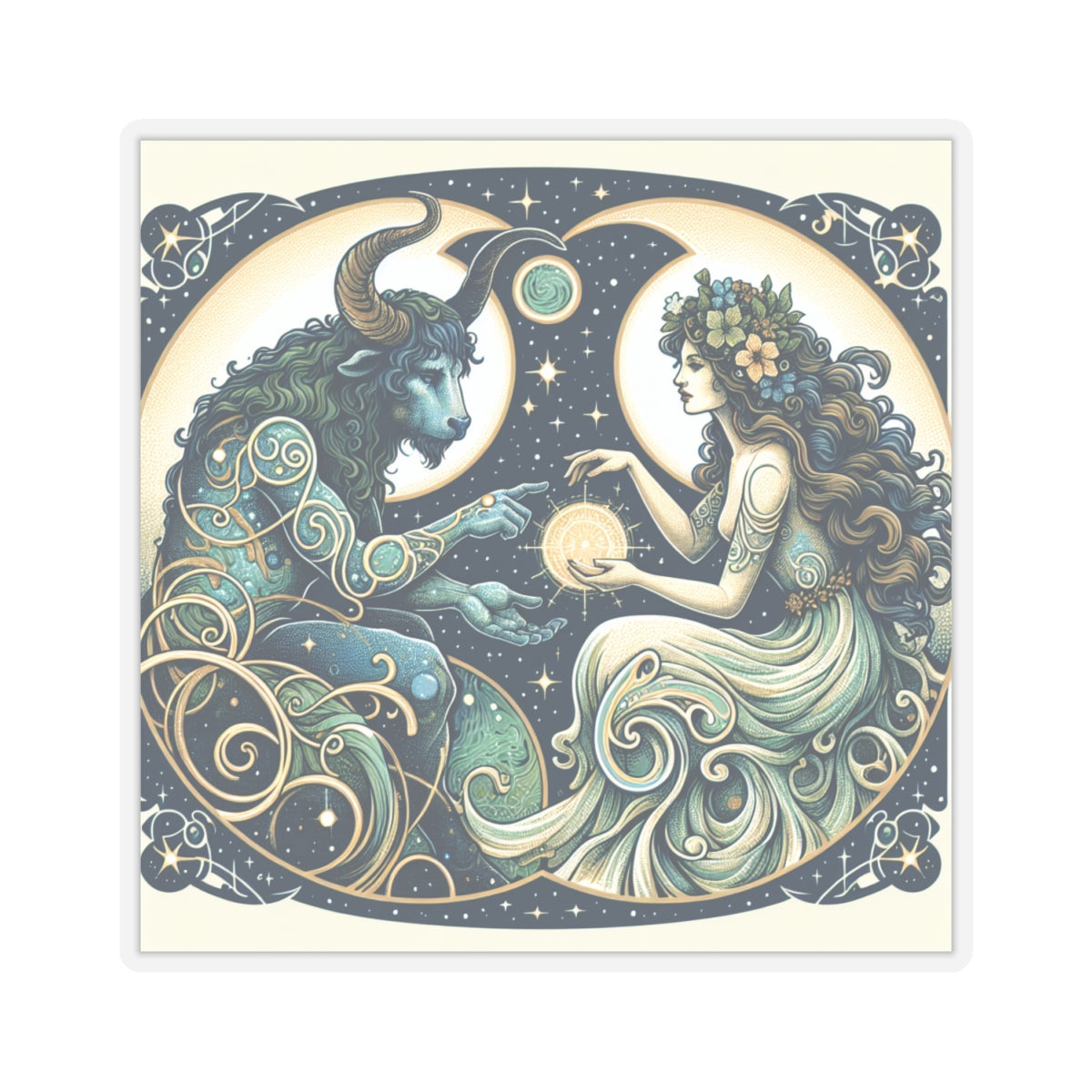 Mystical Zodiac Encounter Sticker