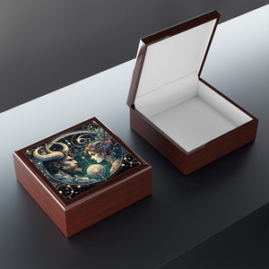 Celestial Zodiac Themed Jewelry Box