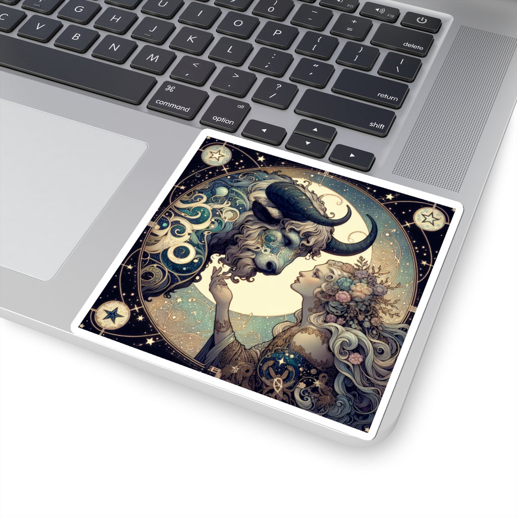 Celestial Bull and Maiden Sticker